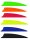 Bohning - X Vane 2.25" Shield neon orange