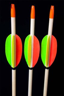 Custom Fichtenpfeil 11/32 4 fach Befiederung