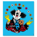 Spassauflage Clown